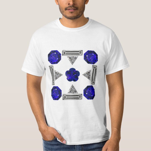 Camiseta Blue Cross Motif (Frente)