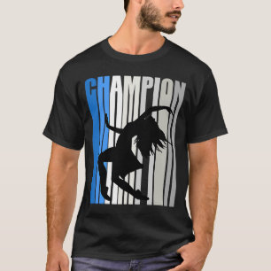 Camiseta Blue Dance Champion Girls Birthdaytheatrance Dance