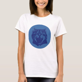 Camiseta Blue Dot Cat
