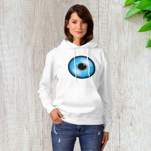 Camiseta Blue Eye Womens Hoodie