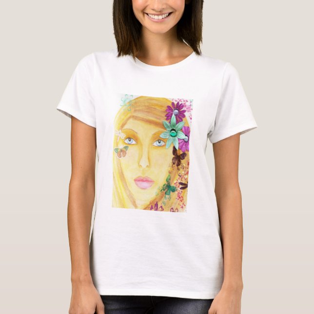 Camiseta Blue Eyed Girl (Frente)