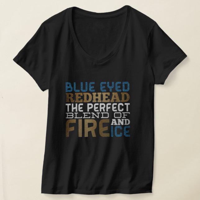 CAMISETA BLUE EYED REDHEAD (Postura )