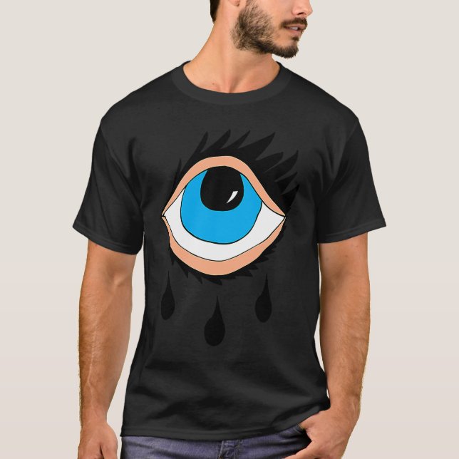 Camiseta Blue Eyes Black tears (Frente)
