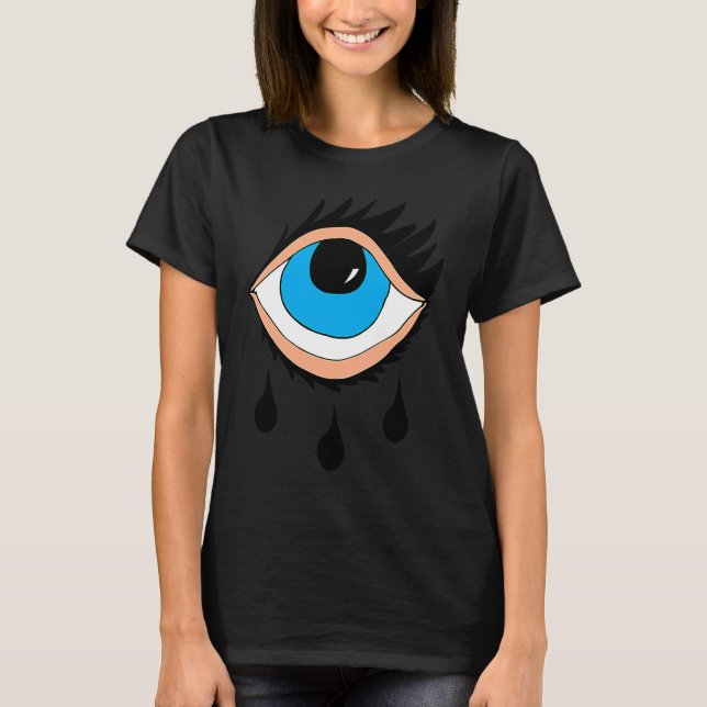 Camiseta Blue Eyes Black tears (Frente)