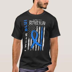 Camiseta Blue For Brother In Law Diabetes Senwarflag Ba