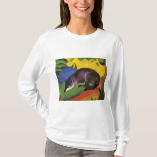 Camiseta Blue Fox (por Franz Marc)