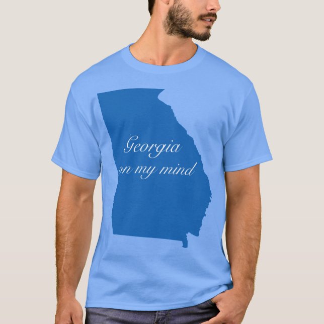 Camiseta Blue Georgia Em Minha Mente (Frente)
