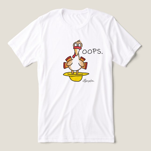 Camiseta BLUE HAT VERDE HAT VERDE HAT RED OOPS Sandra Boynt (Design frontal)