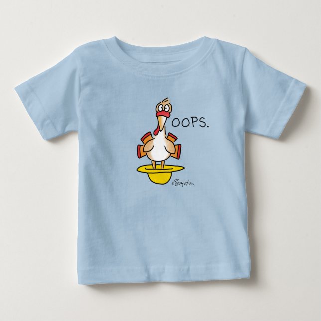Camiseta BLUE HAT VERDE HAT VERDE HAT RED OOPS Sandra Boynt (Frente)