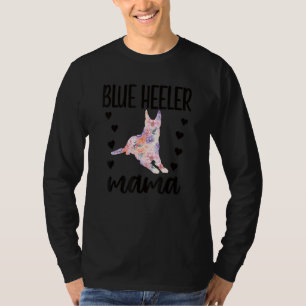 Camiseta Blue Heeler Mama australiana proprietária de cães
