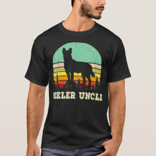 Camiseta Blue Heeler Tio Gift Australiano Cattle Níece