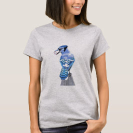 Camiseta Blue Jay brilhante