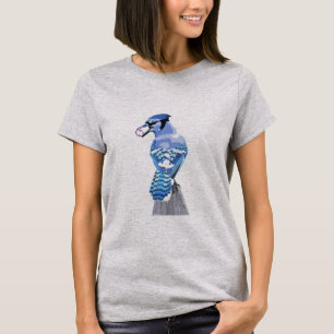 Camiseta Blue Jay brilhante