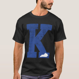 Camiseta Blue - Letra K Kentucky