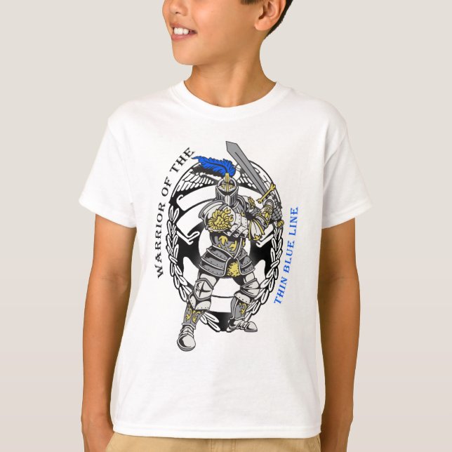 CAMISETA BLUE LINE FINO (Frente)