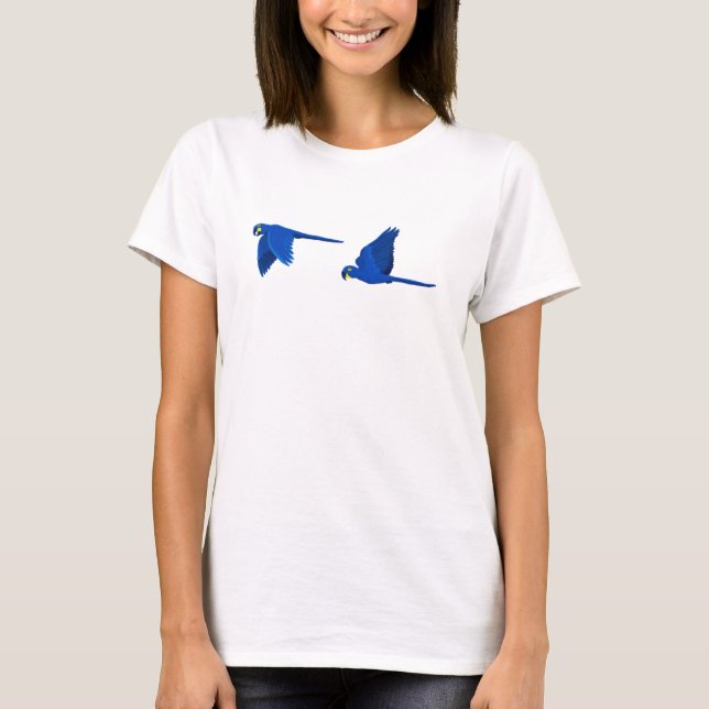 Camiseta Blue Macaw (Frente)