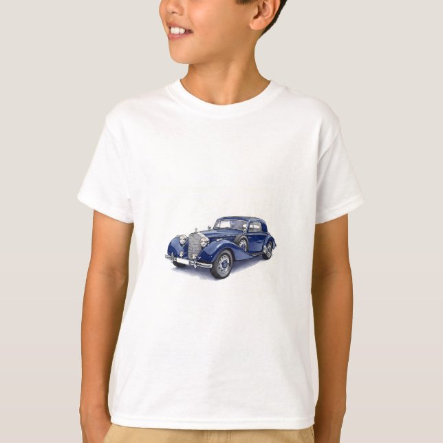 Camiseta Blue Mercedes, Coleção de Natasha Us (Frente)