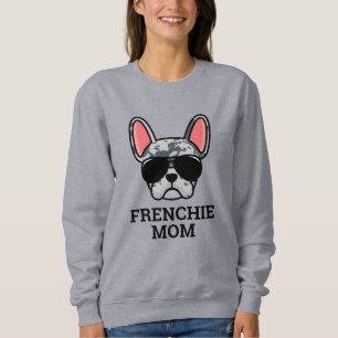 Camiseta Blue Merle French Bulldog Frenchie Dog Mãe Sweats