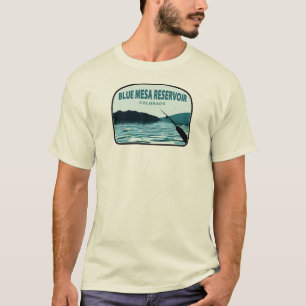 Camiseta Blue Mesa Reservoir Colorado Fisheries Rod