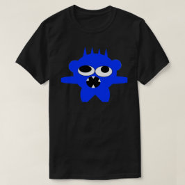 Camiseta Blue  Mini Monster Tee a Skullnskin Graphic Design