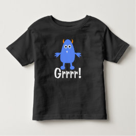 Camiseta Blue Monster - Toddler Fine Jersey T Shirt
