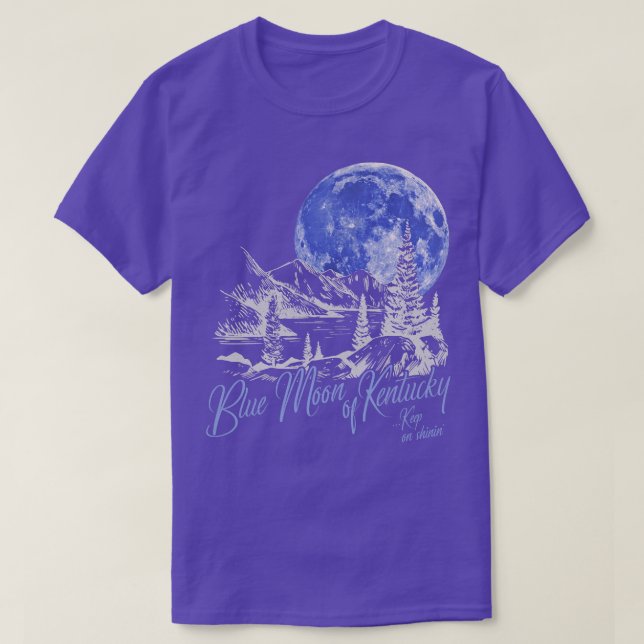 Camiseta Blue Moon Do Kentucky (Frente do Design)