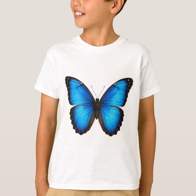 Camiseta Blue Morpho Brilliance (Frente)