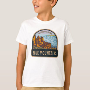 Camiseta Blue Mounains National Park, Austrália Vintage 