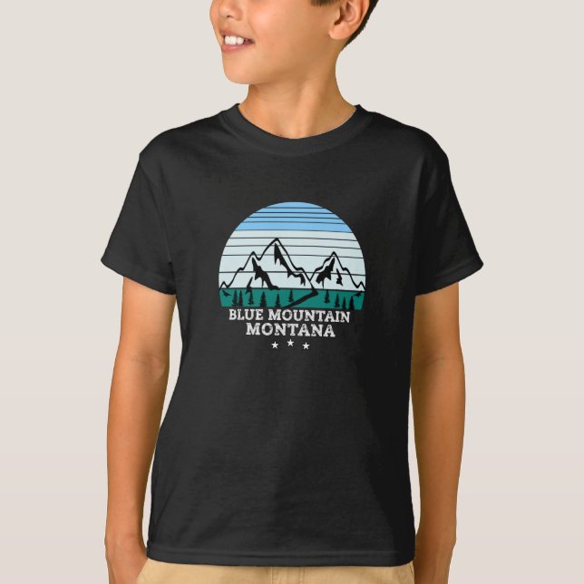 Camiseta BLUE MOUNTAIN Montana (Frente)