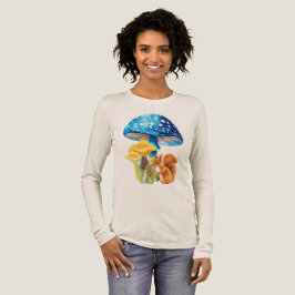 Camiseta Blue Mushrooms 