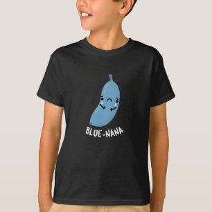 Camiseta Blue-nana Funny Banana Puns Dark BG