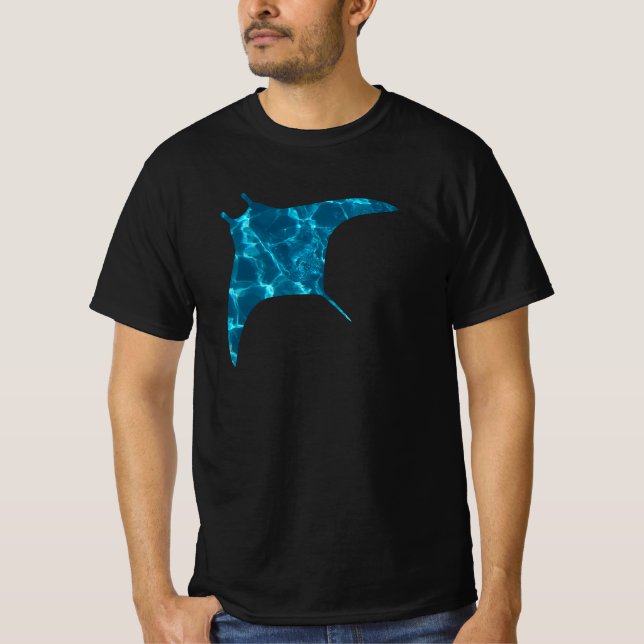 Camiseta Blue Ocean Stingray (Frente)