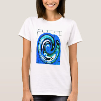Camiseta Blue ocean wave trendy