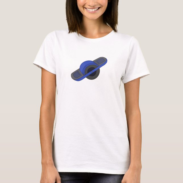 Camiseta Blue One Wheel (Frente)