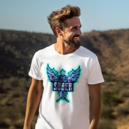 Camiseta Blue Phoenix of Sobriety