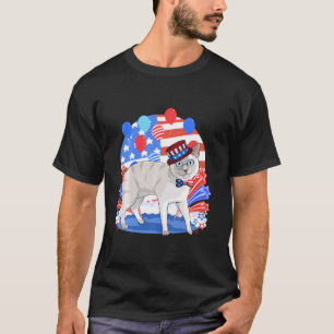 Camiseta Blue Point Siamese Merica 4 De Julho Pat Americano