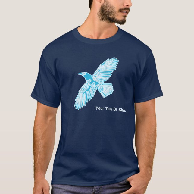 Camiseta Blue Raven (Frente)