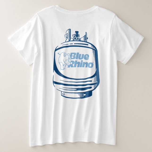 Camiseta Blue Rhino "Tank" (Verso do Design)