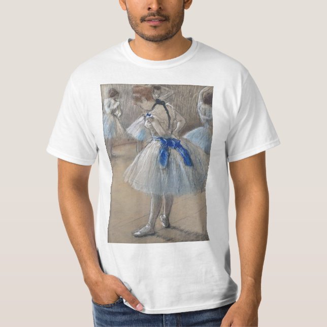 Camiseta Blue Ribbon Dancer Edgar Degas (Frente)