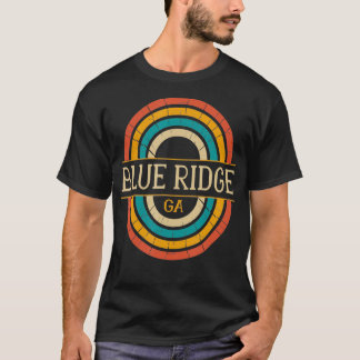 Camiseta Blue Ridge Georgia Vintage GA com 70 e 80 R