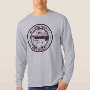 Camiseta Blue Ridge Parkway Scenic Byway Virginia Norte C