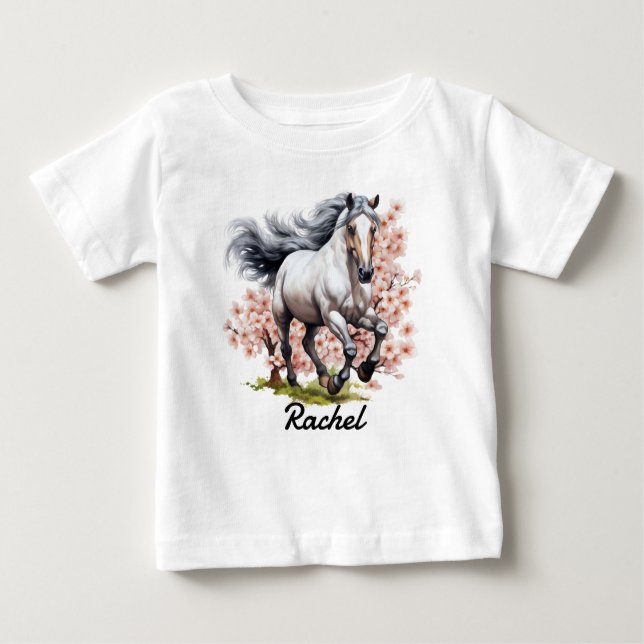 Camiseta Blue Roan Running Wild Horse (Frente)