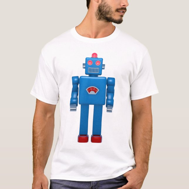 Camiseta Blue Robot 02 (Frente)