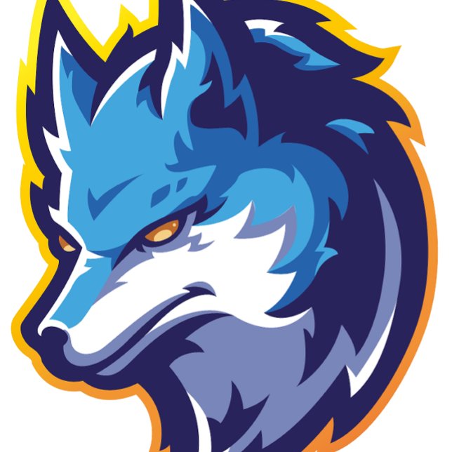 Camiseta Blue silver fox (Criador carregado)