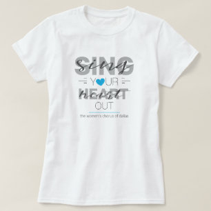 Camiseta Blue Sing Your Heart Out