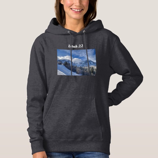 Camiseta Blue Snowy Ridge (Frente)