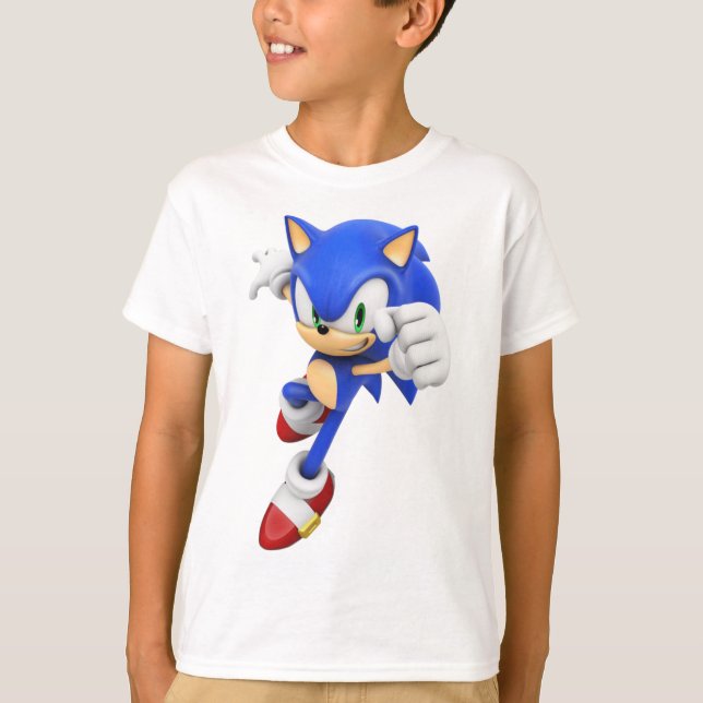 Camiseta Blue Sonic (Frente)