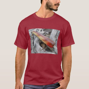 Camiseta Blue Streak Red Junior Swimmer Vintage Lure TSirt