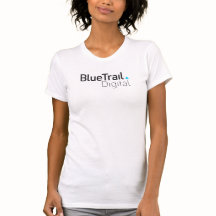 Camiseta Blue Trail Digital corte feminino