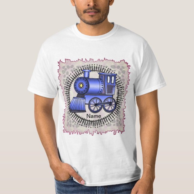 Camiseta Blue Train (Frente)